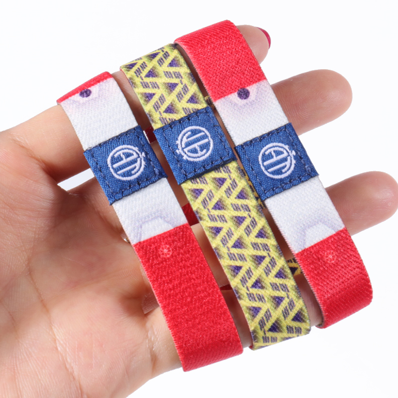 LOVECOLOUR Factory Custom Elastic Wristband RFID/NFC Bracelet 5
