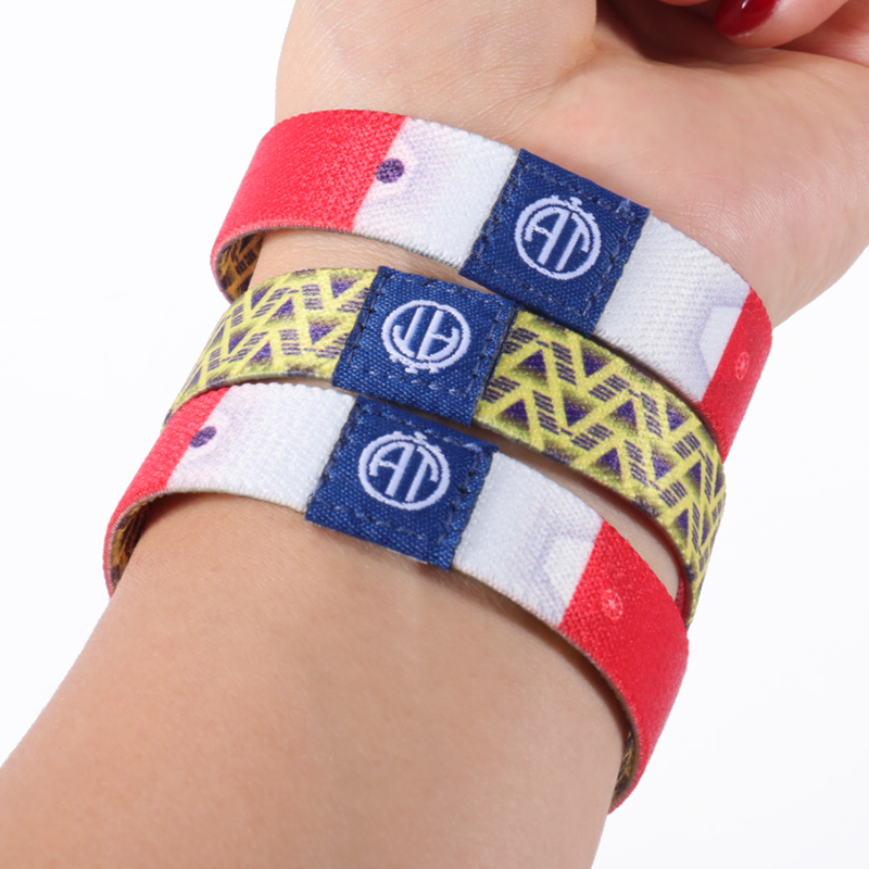 LOVECOLOUR Factory Custom Elastic Wristband RFID/NFC Bracelet 4