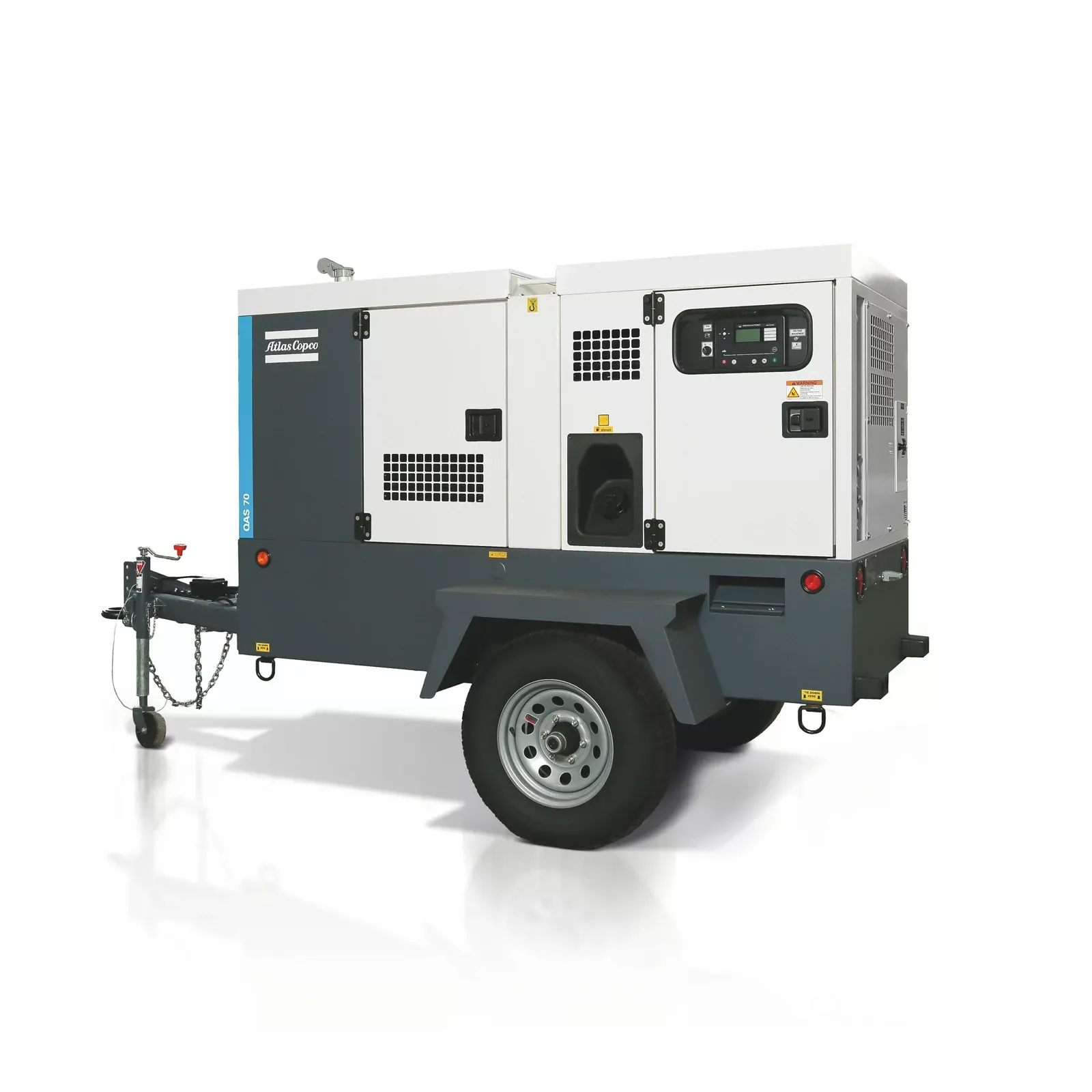 ATLAS COPCO QAS 25 ID T4F Pequeno gerador de diesel móvel 2