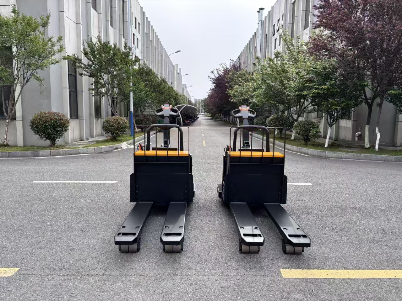 2.5 Ton Lithium Battery American-Style Electric Pallet Truck New for Restaurant Machinery Repair Shops Printing Shops Retail 8