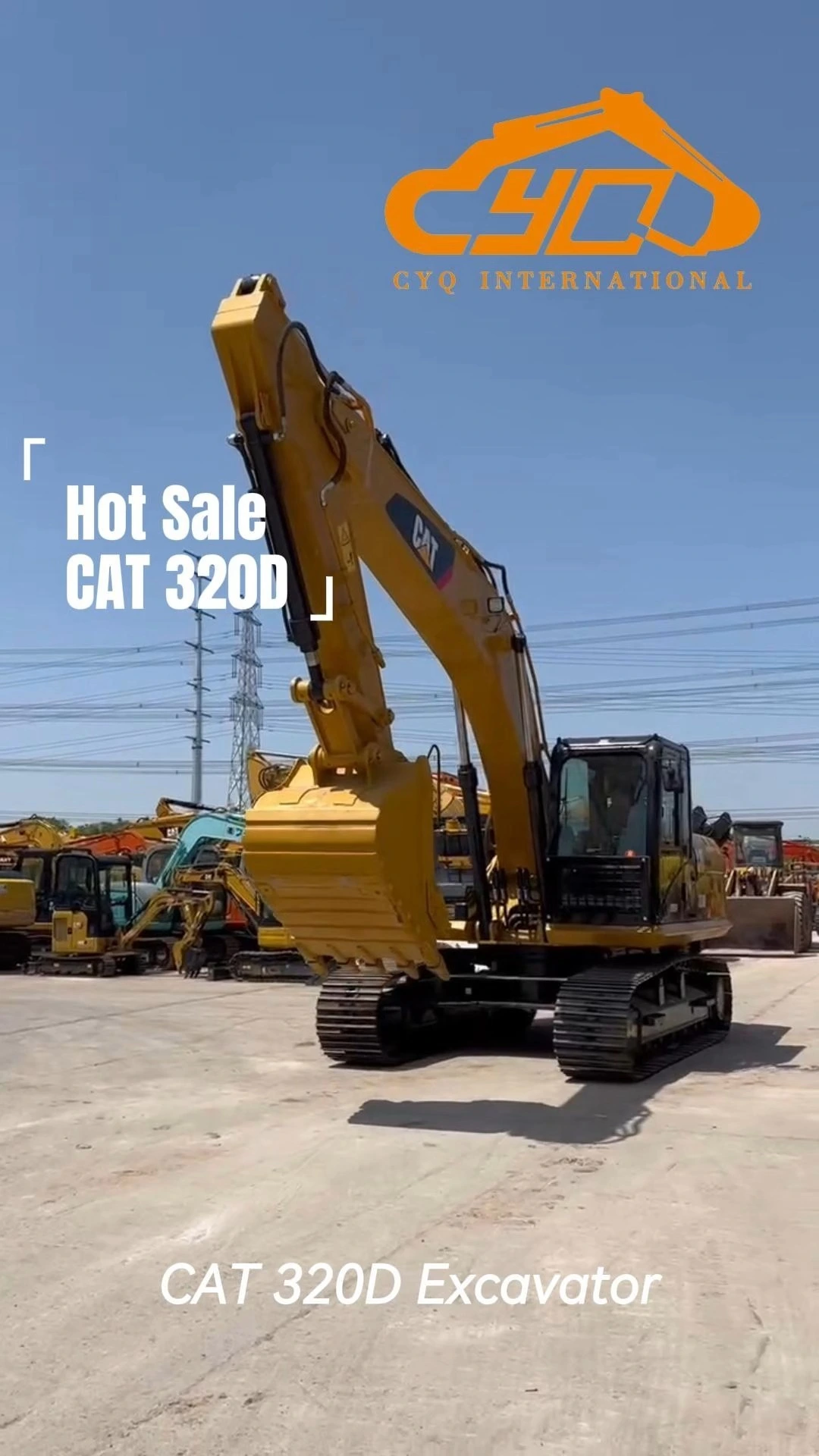 İşlənmiş CAT320D Sızma Yoxdur Yaxşı Vəziyyətdədir 1