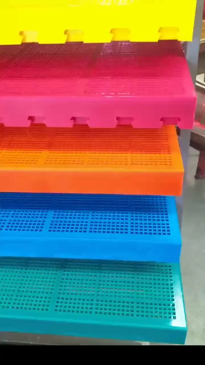 Polyurethane WS 85 Modular Screen 300×1000mm 0.075mm Seam Acid-Resistant for Slime Dewatering​ 1