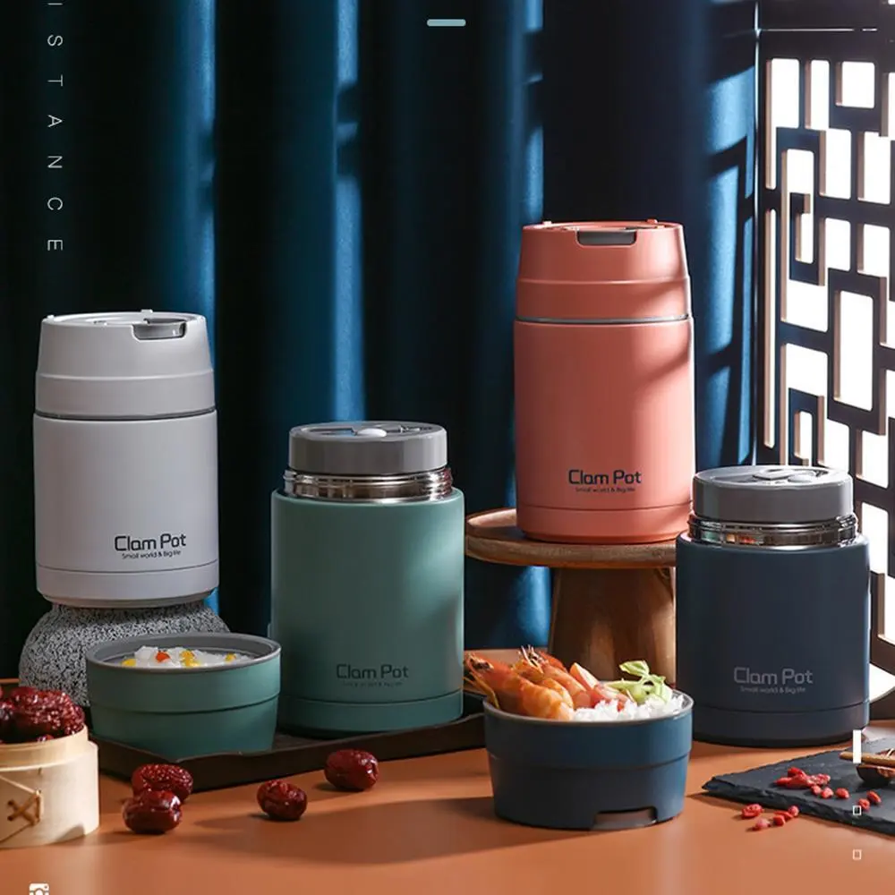 HongXing Stainless Steel Lunch Box, Multi Functional Vacuum Insulated Soup Cup 1