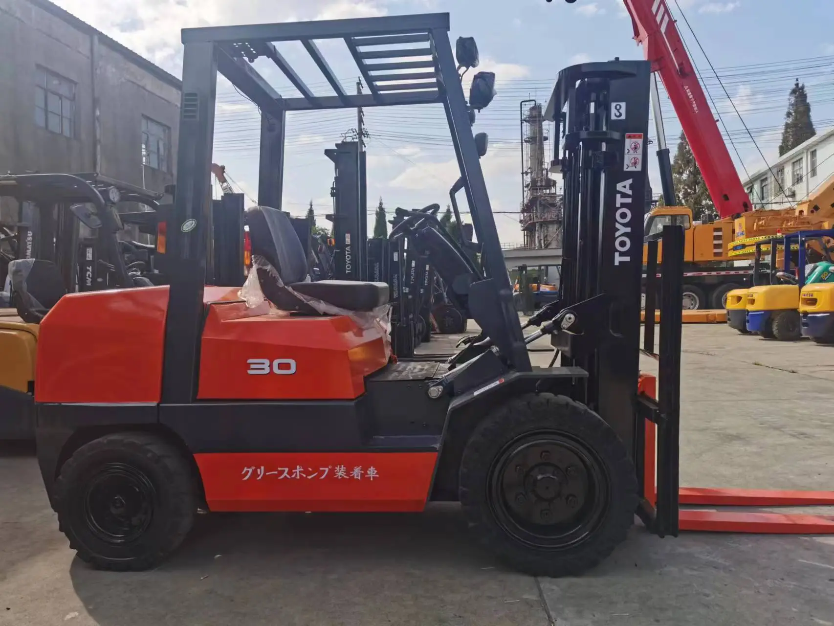 Used Construction Machinery for Sale TOYOTA FORKLIFT - - Junwei Machinery 7