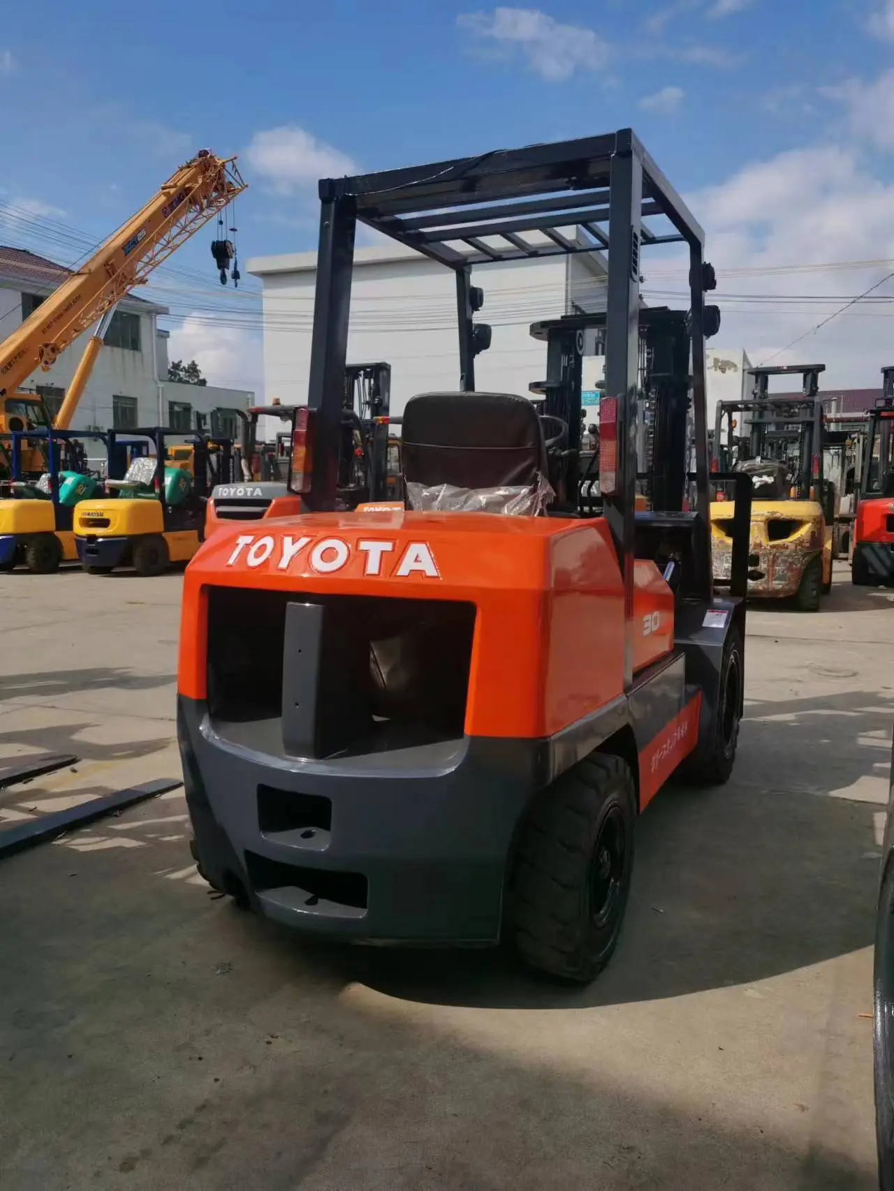 Used Construction Machinery for Sale TOYOTA FORKLIFT - - Junwei Machinery 6