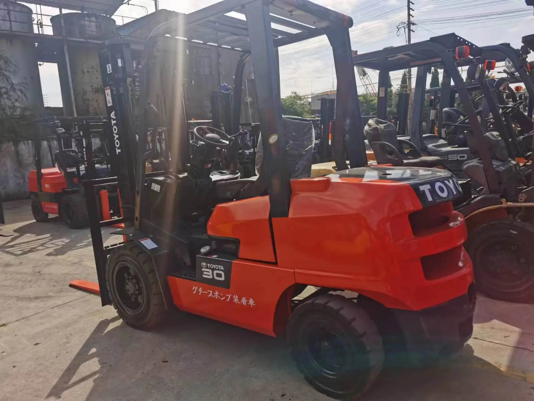 Used Construction Machinery for Sale TOYOTA FORKLIFT - - Junwei Machinery 5