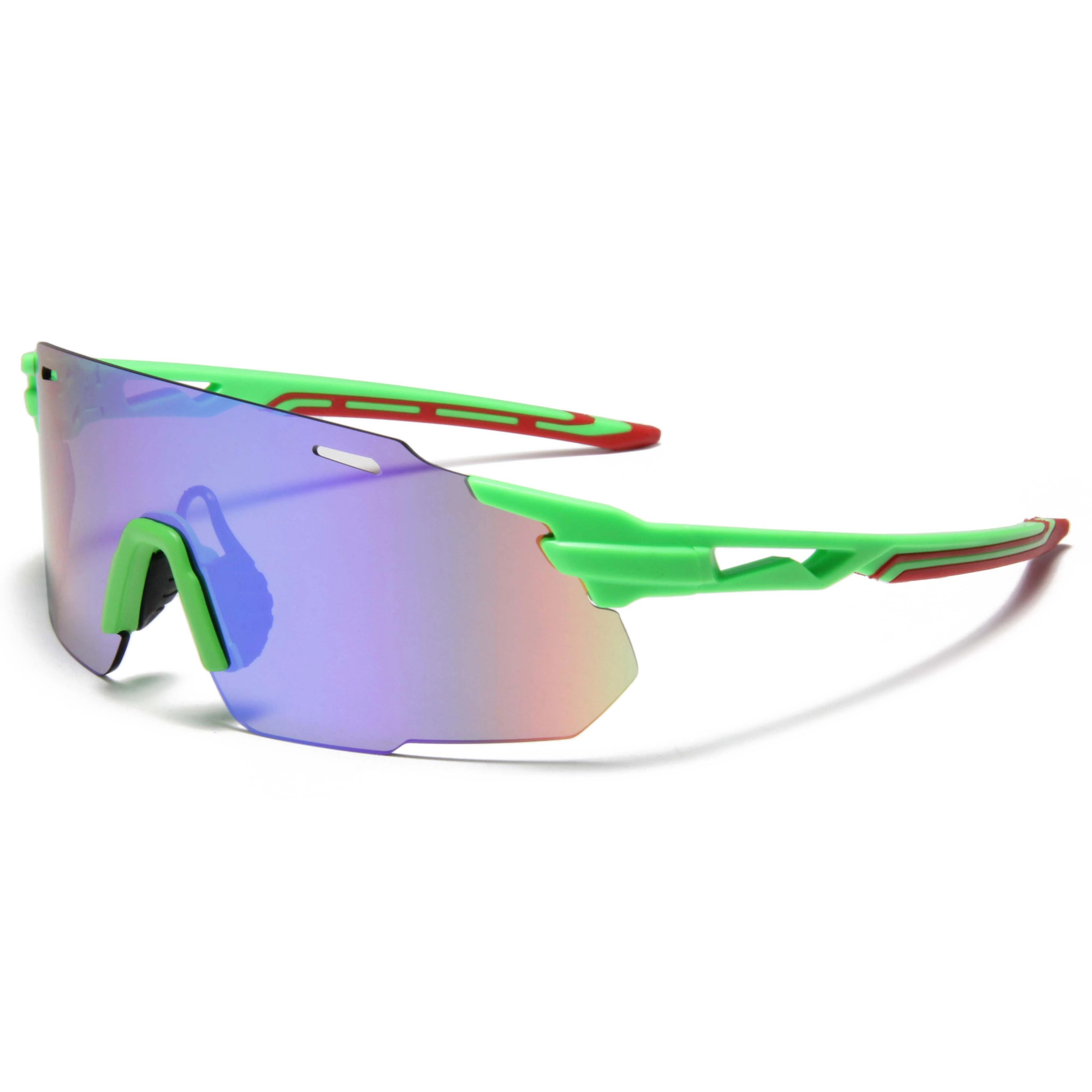 S29159 Big Frame Sports Sunglasses for Men and Women Wholesale Cheap One Piece Lens Oversize Cycling Bicycle  Sunglasses 1