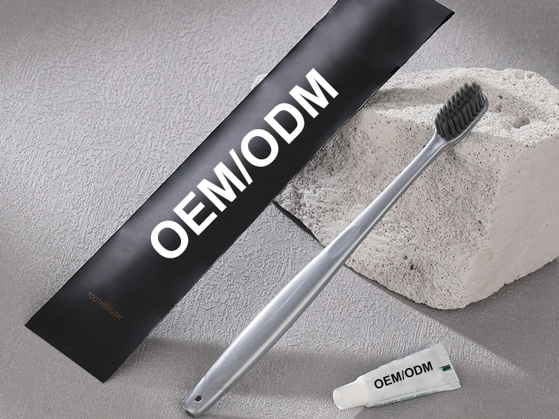 Cepillo de dientes de carbón de bambú +3G Notoginseng Pasta de dientes 1