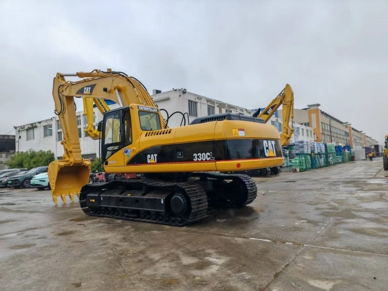 يستخدم Cat 330Cl Evelling 35tons مع محرك ديزل قوي 1