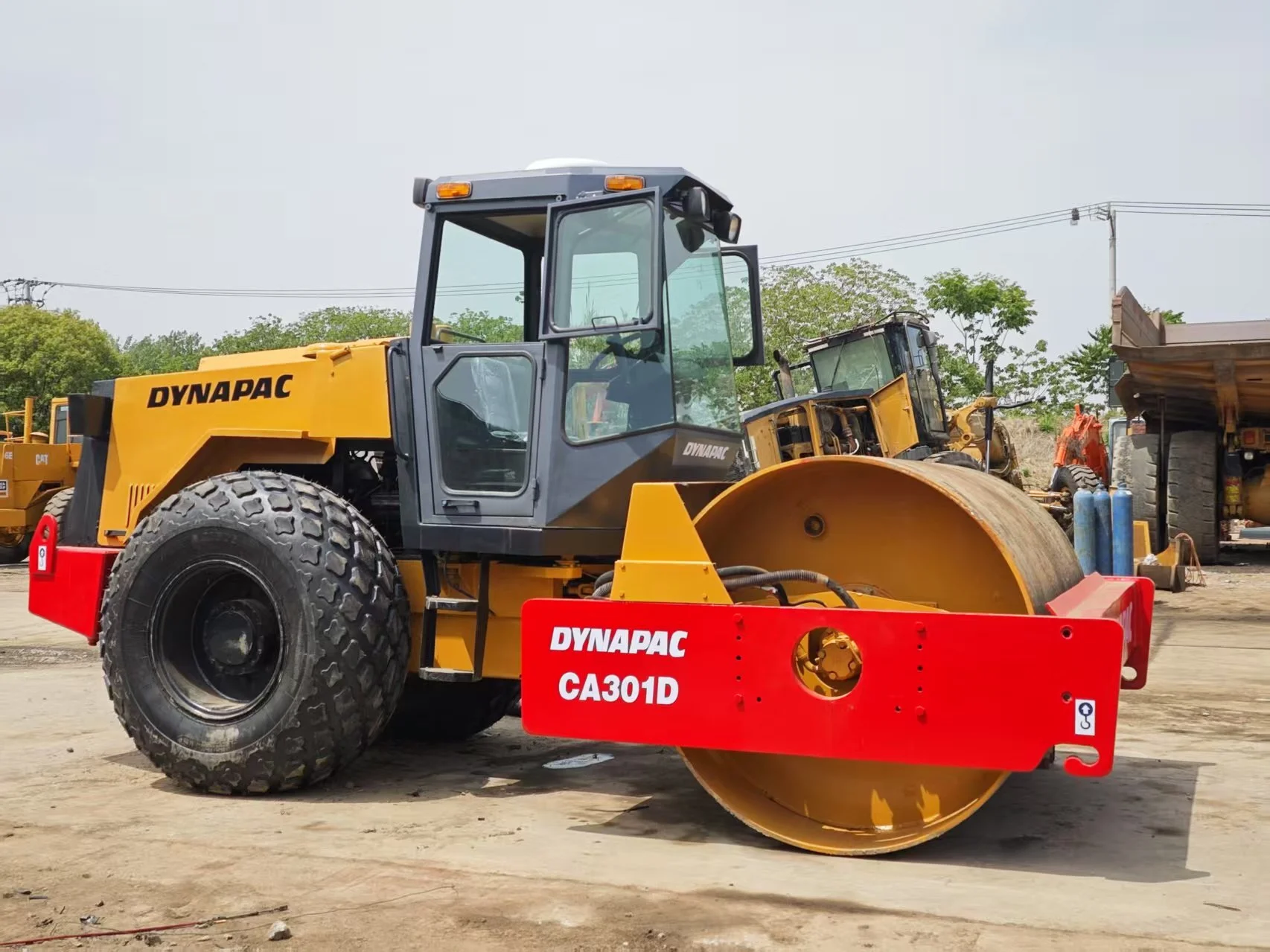 2018 DYNAPAC CA301D Used Road Roller Secondhand Construction Machine in Shanghai Yard 1