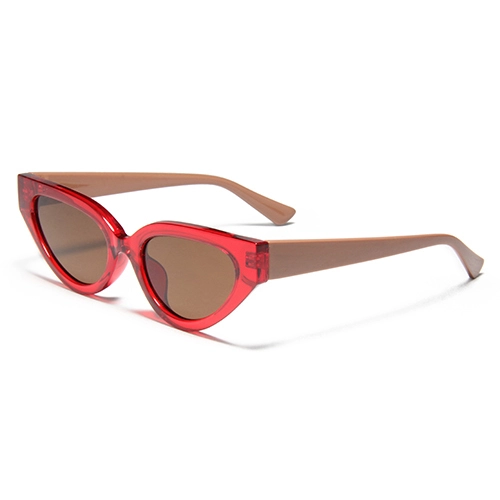 S17129 LA VENTA HOT HOT Gafas de sol a prueba de viento Mujeres de alta calidad UV400 Protección Sol Gafas para mujeres Cateye Beach Accesorios Productos de venta caliente 1