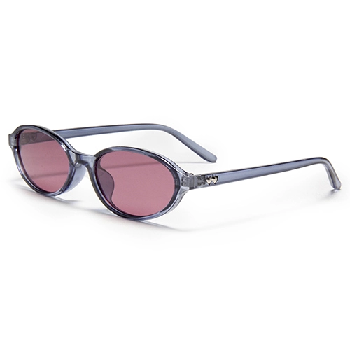 S23051 Fashion UV400 Colorido Sol Gastas Mujeres Luxury Luxury Modes Marco de moda Oval Fashion Logo Sun Glasses Shade 1