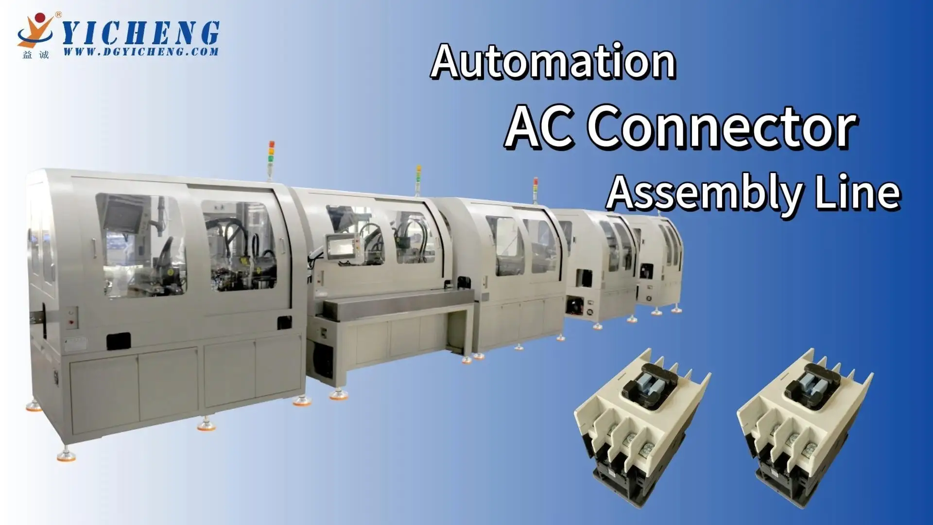 Produktionslinie für automatische Montage von AC-Steckverbinder-Schützen 1