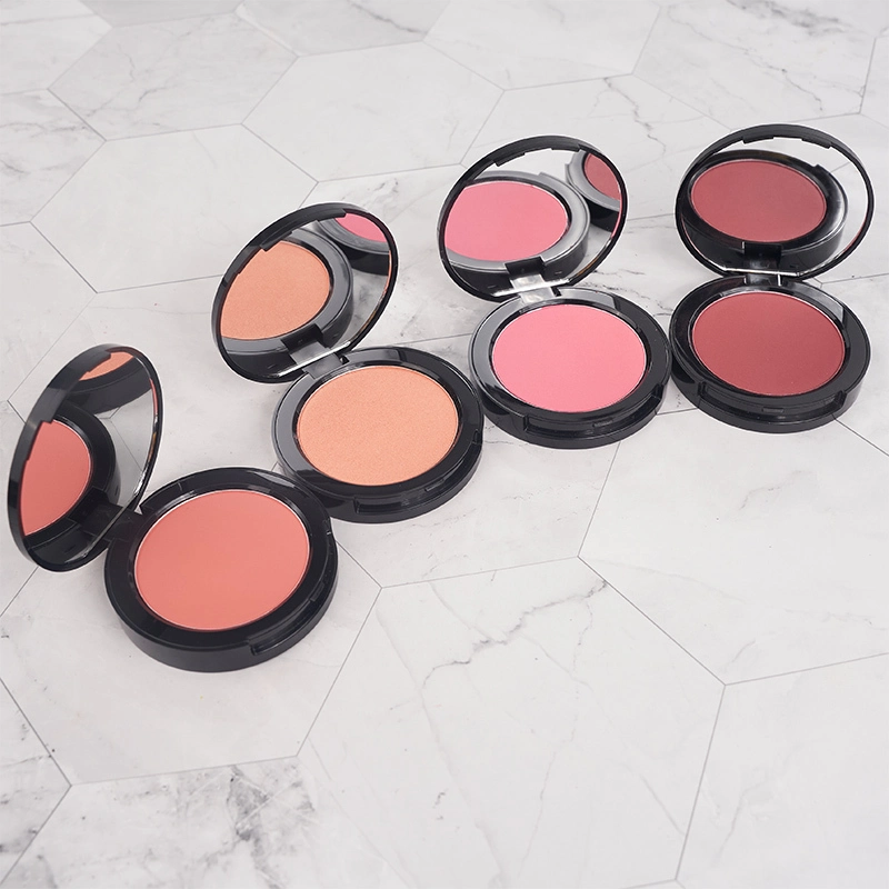 black  Lightweight, high pigment, easy to use, natural, cruelty-free, vegan, blendable powder blush 1