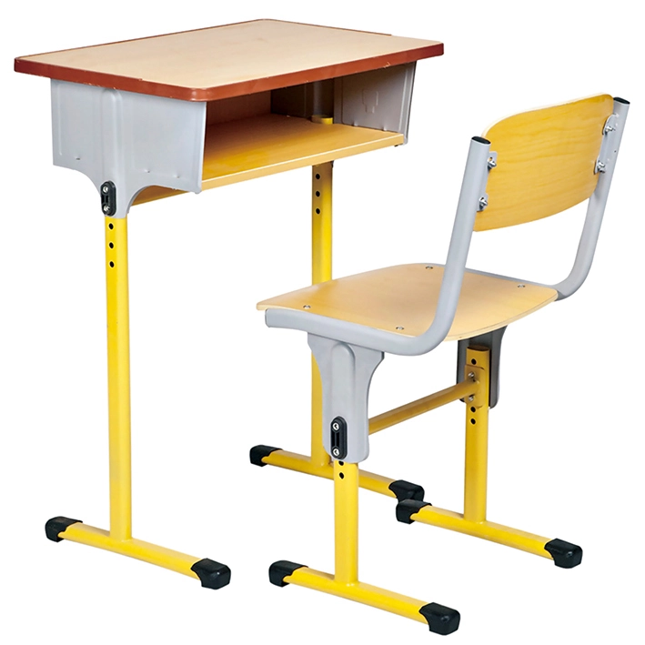 Étudiant single bureau et chaise Ensemble de table en bois 1