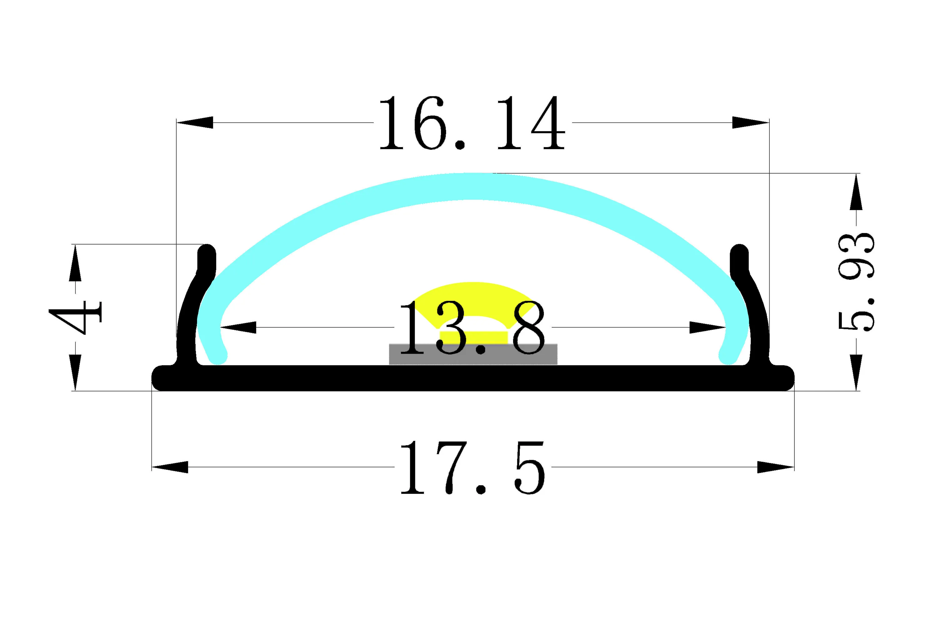 Bulk Production Linear Lighting by DHT-ECO 7