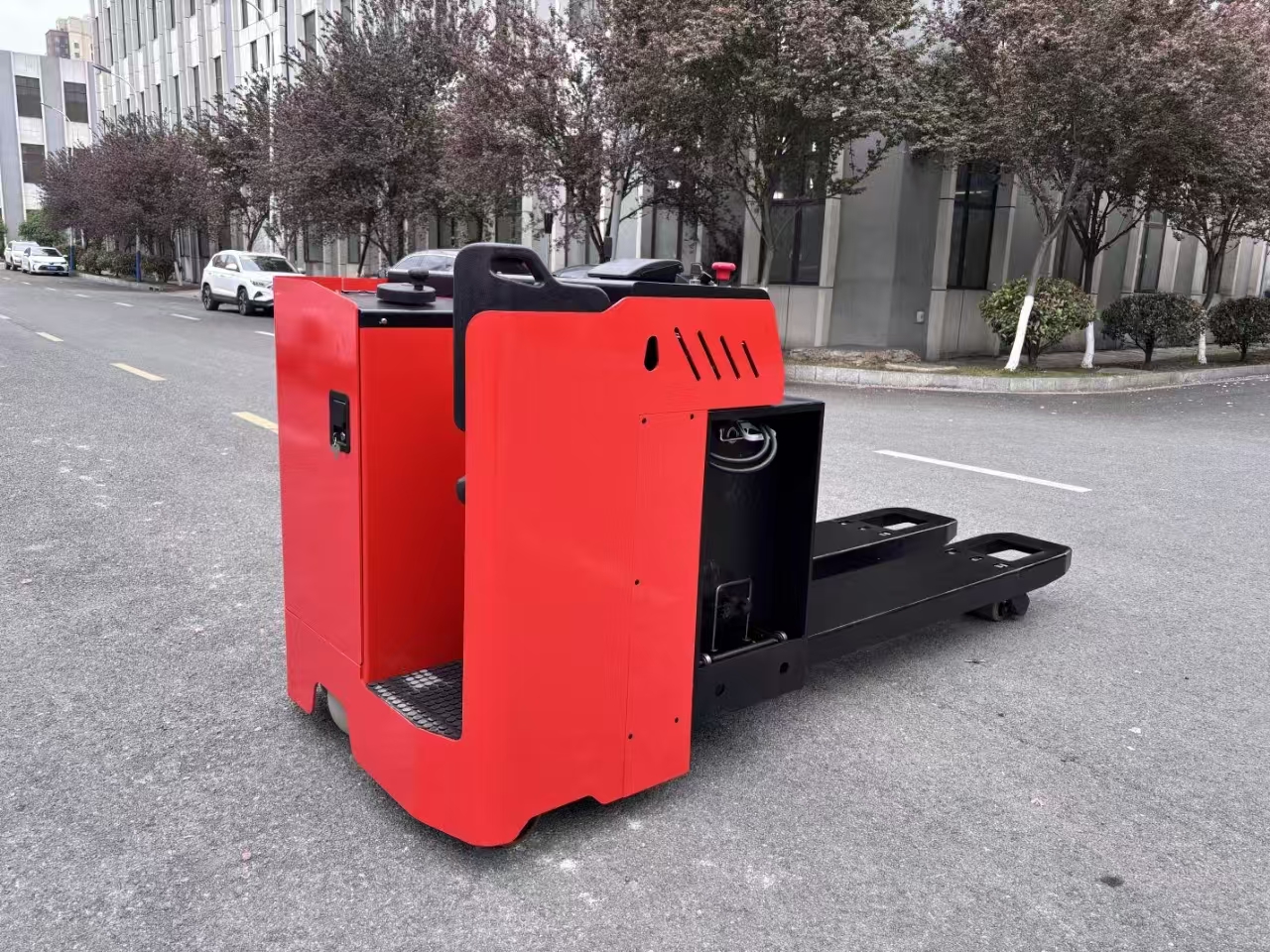 12 Ton Electric Pallet Truck with 12000 kg Load Capacity and 1900 mm Fork Length 8