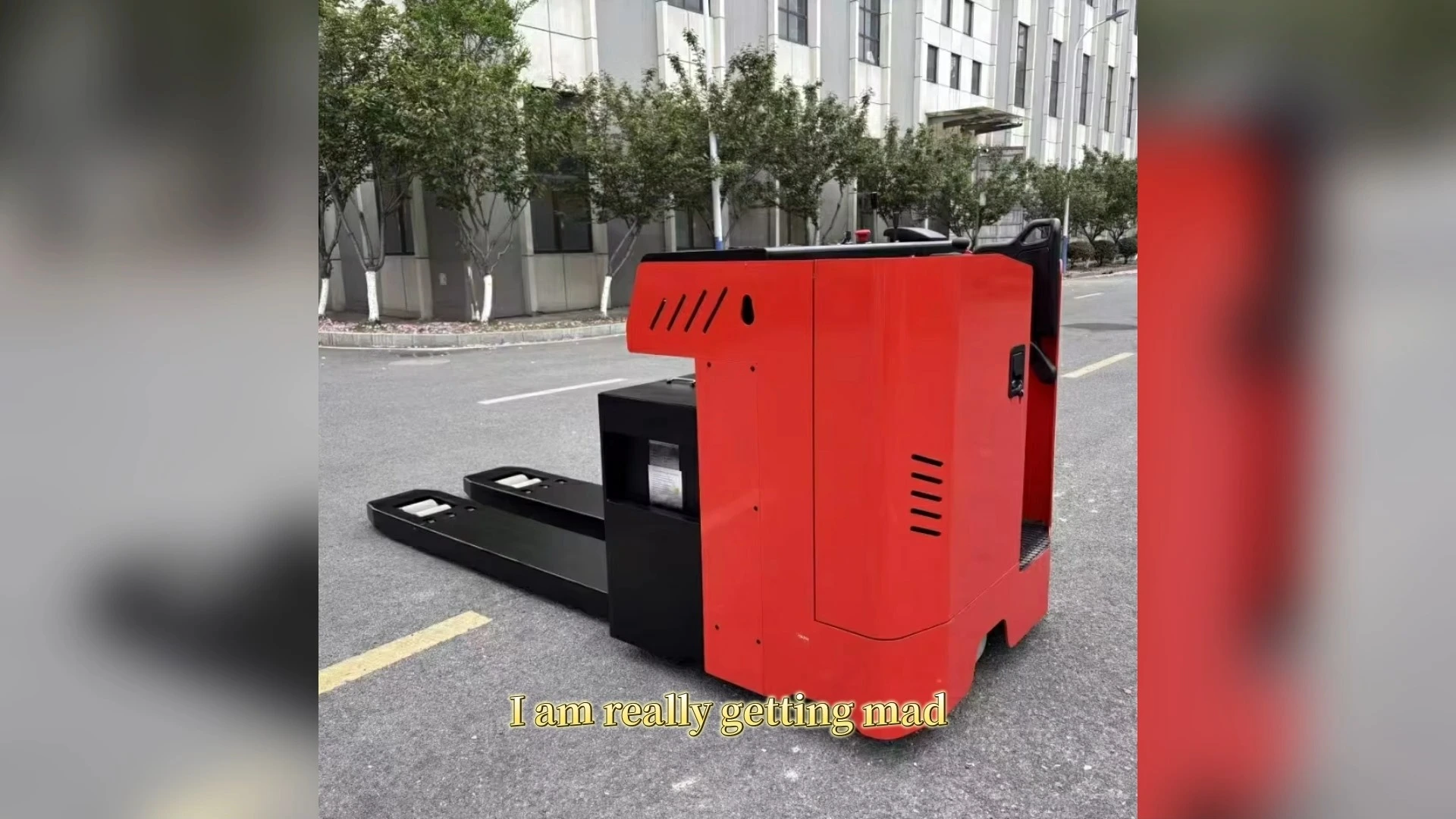 12 Ton Electric Pallet Truck with 12000 kg Load Capacity and 1900 mm Fork Length 1