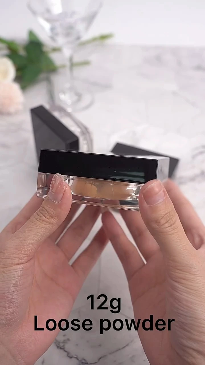 Vegan, long-lasting, cruelty-free, lightweight, waterproof, matte oil control, multiple colors , loose powder 1