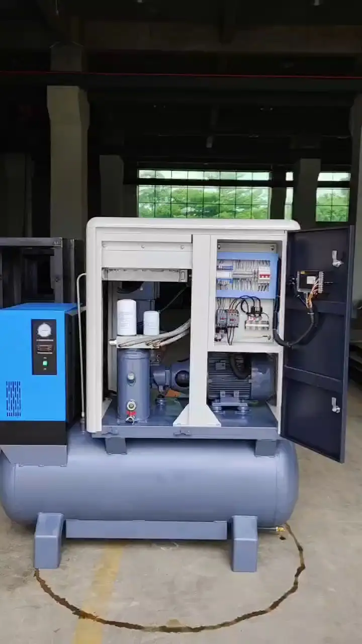 Greekn H.I. Direct Drive Screw Air Compressor GA5T 5.5kW 7.5HP Screw Air Compressor With Coupling 1