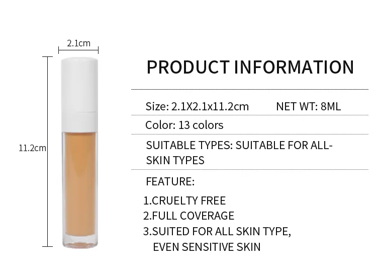 Face Concealer WHITE by Aqua Beauty 8