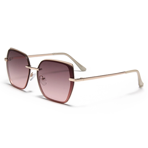 YJ374 Gasas de sol de marco Gafas de diseñador Femenino Tombos de metal LOGO COMERCIDAD Fashion de alta calidad Gafas de sol polarizadas para mujeres para mujeres 1