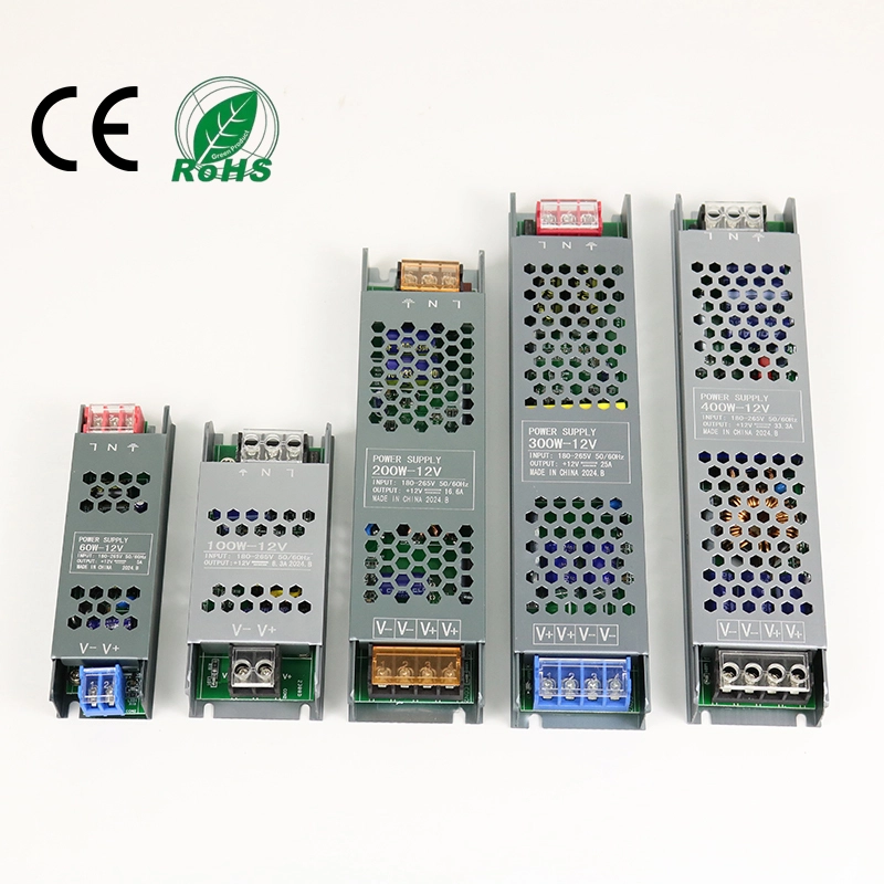Fuente de alimentación CC de 12V 24 V para tiras LED - Entrada de CA de 180-265V 180-265V | Garantía de 2 años 1