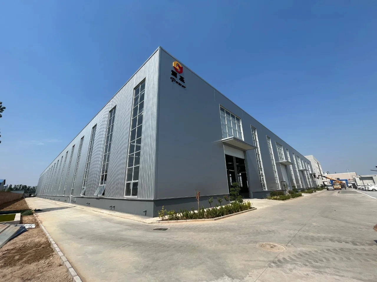 LJ China Prefabricated Building Light Weight Steel Structure Workshop 1