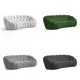 Sleeper Sofa with Chaise Sofa Filling 60D High- Density Compressible Shaping Cotton - - Comfort Home 18