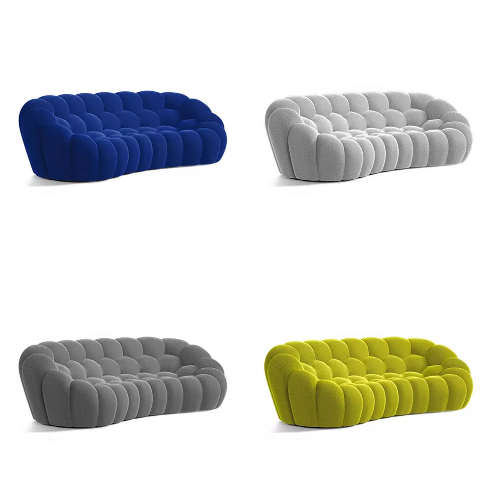 Sleeper Sofa with Chaise Sofa Filling 60D High- Density Compressible Shaping Cotton - - Comfort Home 19