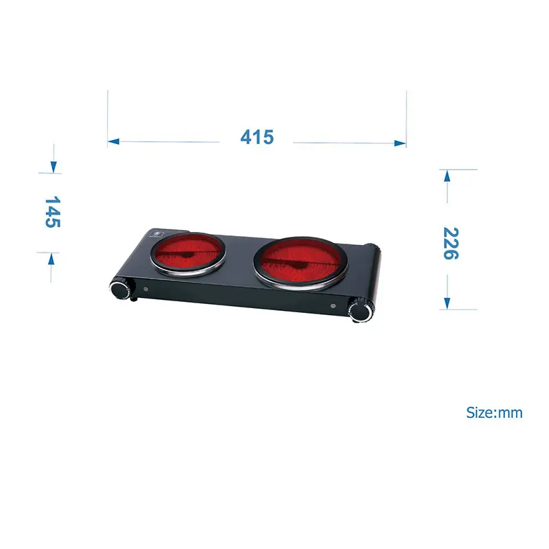Single Burner Hot Plate by Kinbo 3