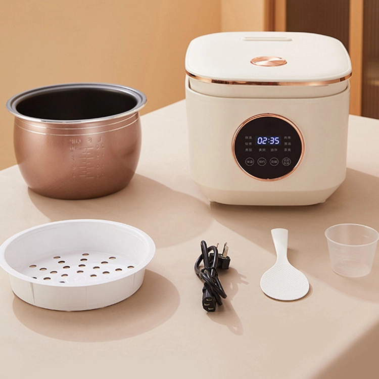 Rice Cooker With Large Capacity 5L Aluminum Alloy 900w Touch Control 1
