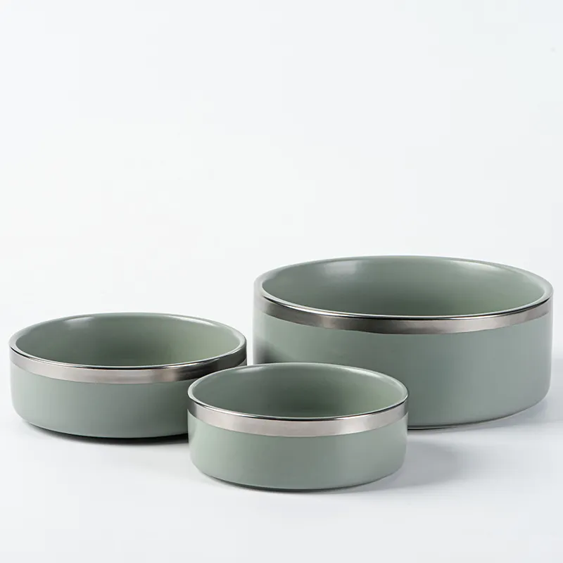 Bestcera Ceramic Slow Feeder Dog Bowl Ceramic Slow Feeder Dog Bowl at Discount 8