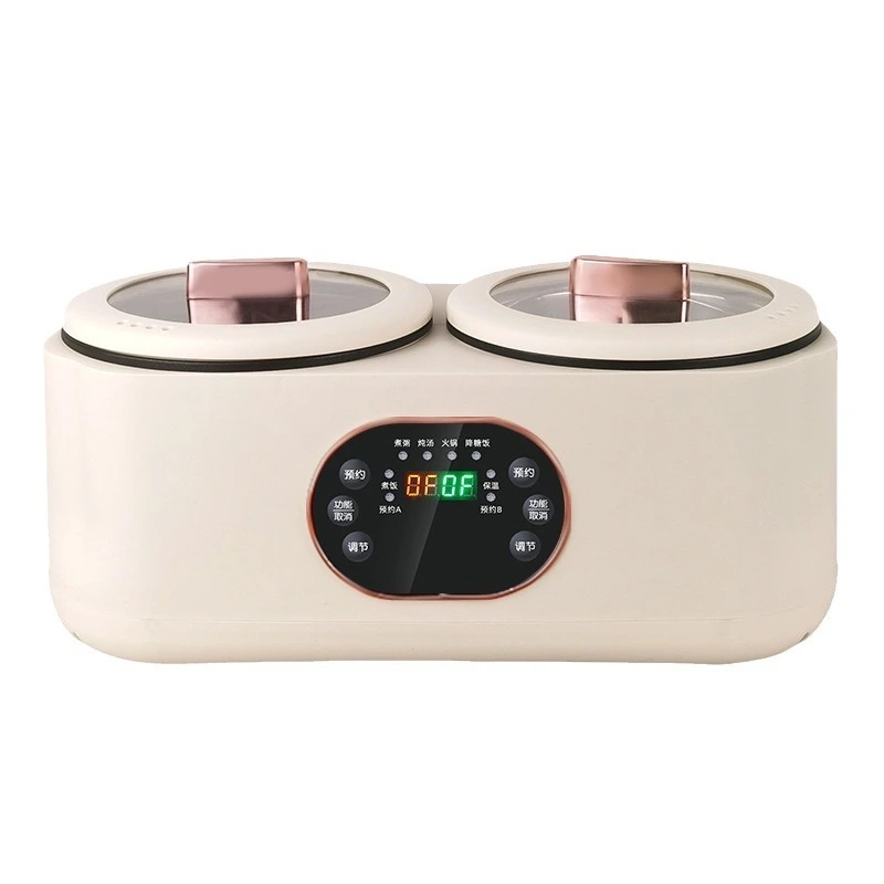 Multi Functional Rice Cooker With 1.8L Dual Inner Pot Touch Control 1