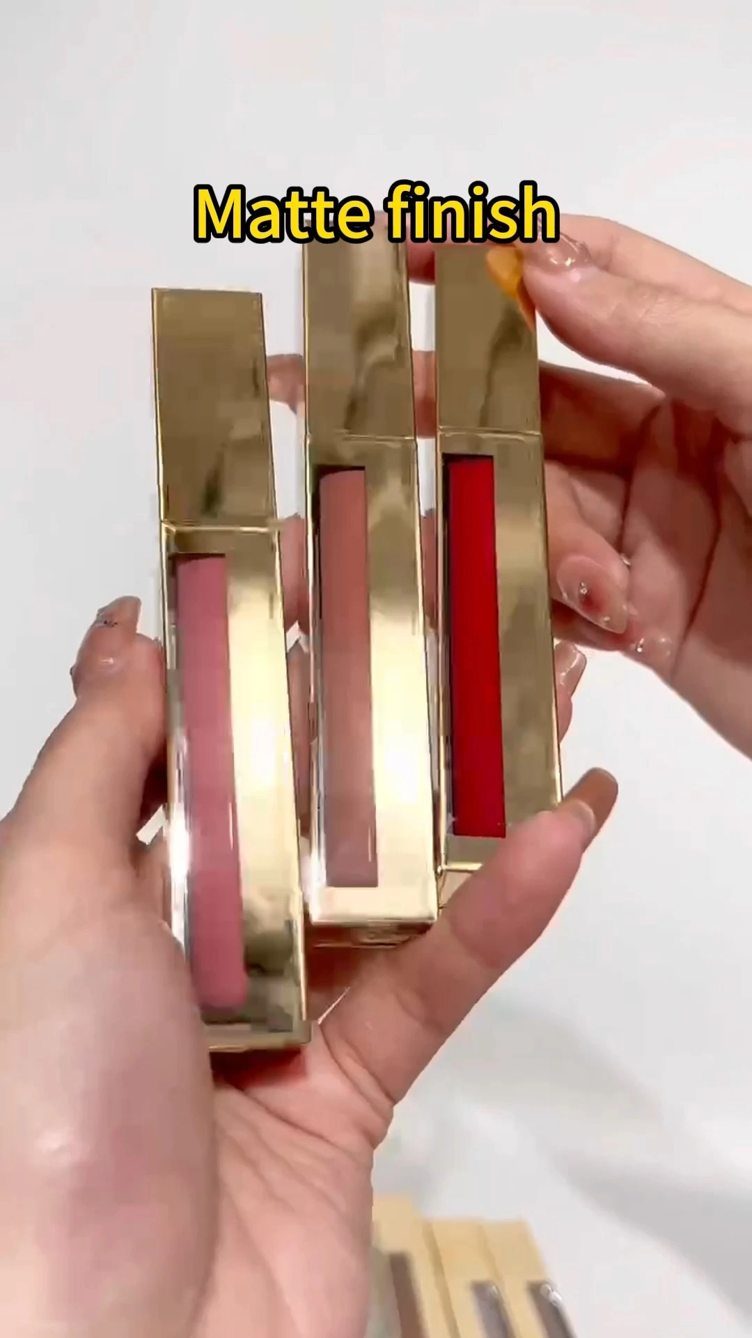 Luxury, gold, matte, glossy, multiple colors, custom made, OEM & ODM, lip glaze 1