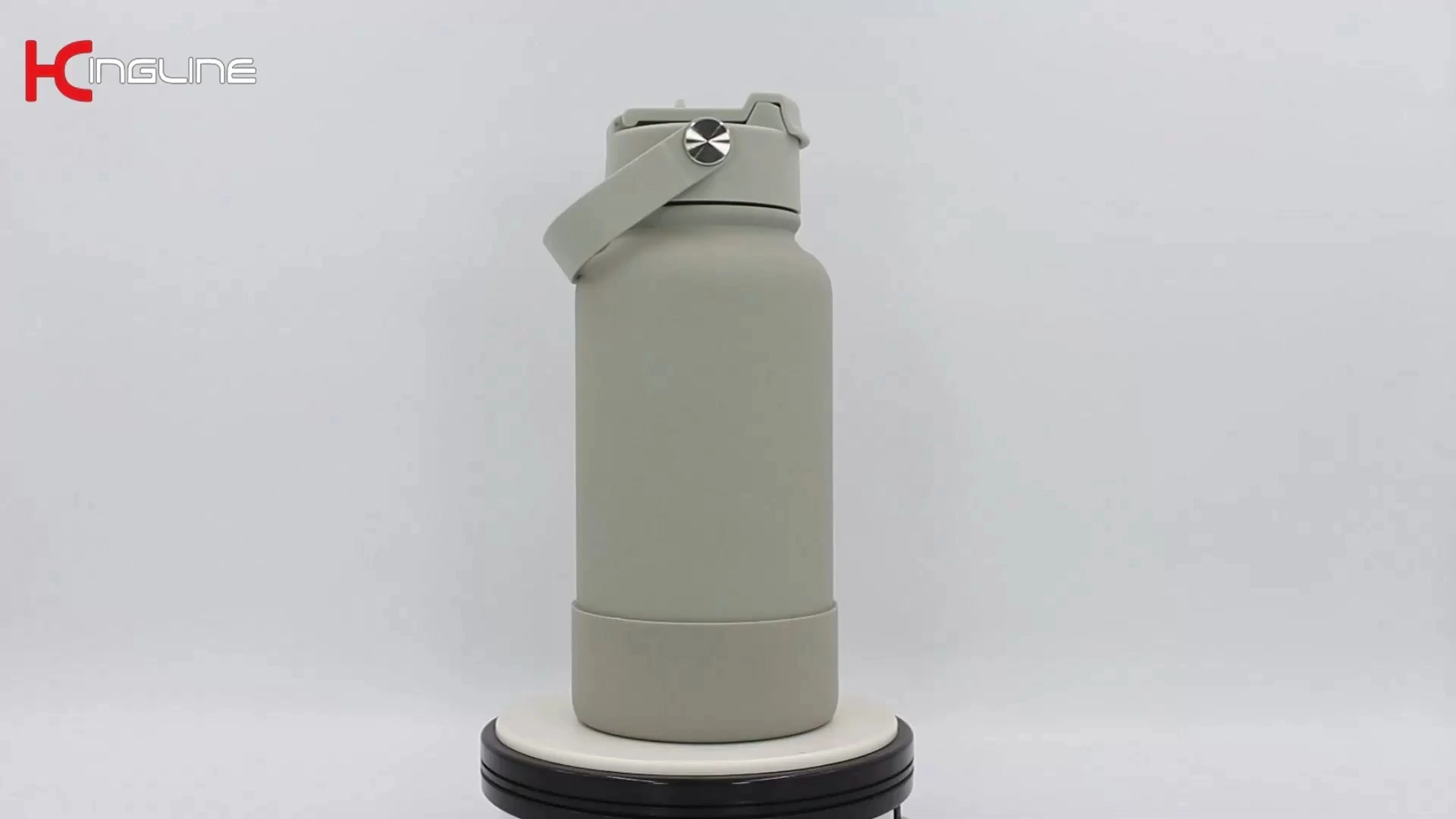 Stainless steel colorful custom water bottle with handle for Outdoor travel 1