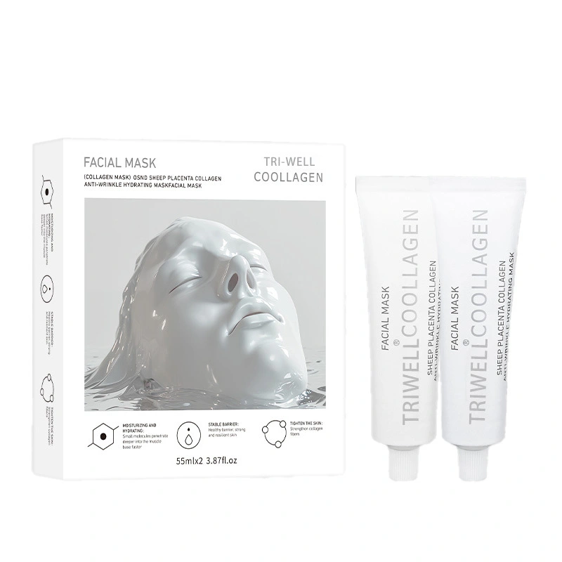 OEM Collágeno máscara antihorreal-Placenta de ovejas & ácido hialurónico para reafirmar & Hidratación 1