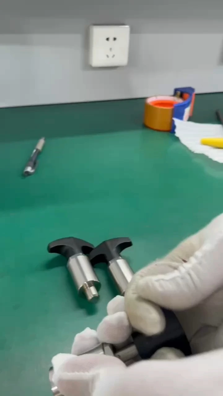 retractable spring loaded index plunger carbon steel stainless steel lock out T handle indexing plunger 1