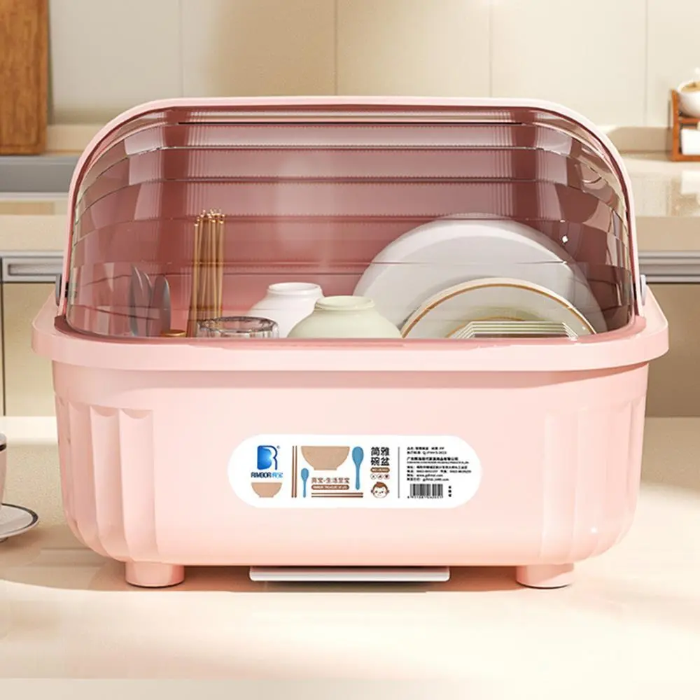HongXing Kitchen Plastic Dish Rack, Drain Bowl Basket Plastic Kitchenware Products 1