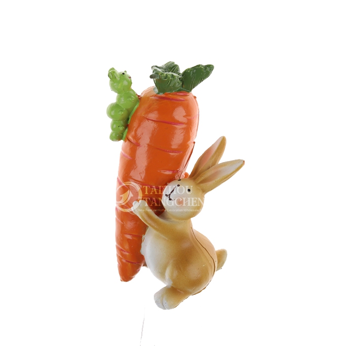 Spring Party Home Declar Signos de conejito de Pascua Huevos de Pascua de cerámica Ornamento 7