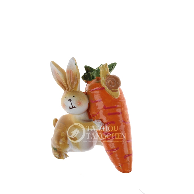 Spring Party Home Declar Signos de conejito de Pascua Huevos de Pascua de cerámica Ornamento 8