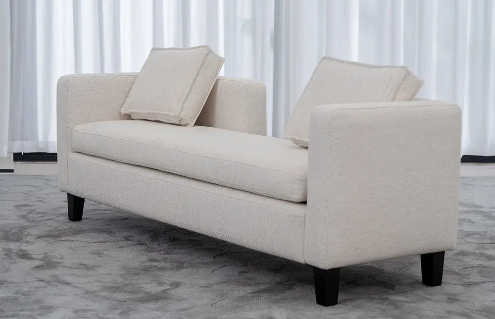 Loveseat Company Beige/ Customized - - MIGLIO 5792 3