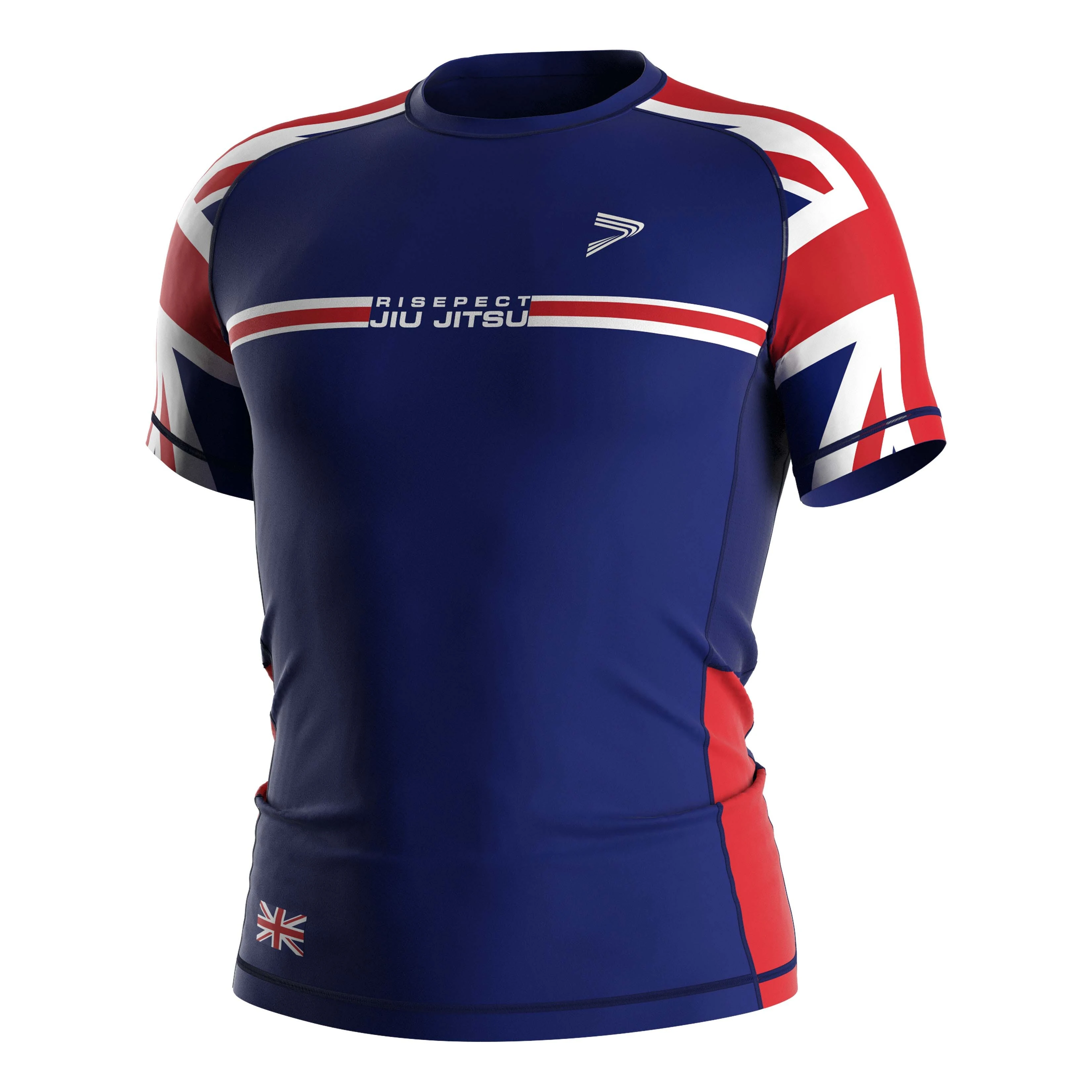 National Elite Series Rash guard: UK Flag Element Style 1