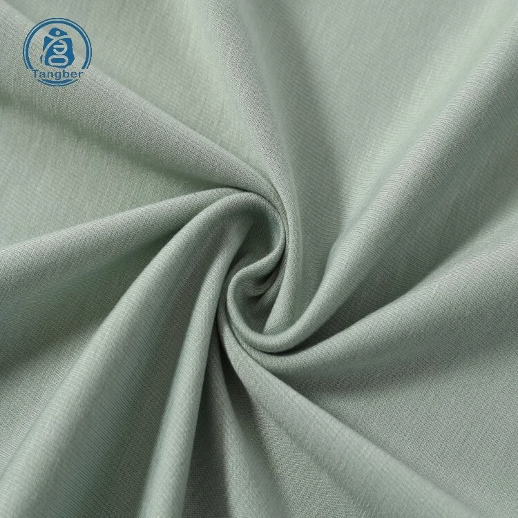 210g Rayon, Polyester and Spandex Compact Siro Air - Layer Knitted Fabric, High - Quality, Breathable and Elastic, Ideal for Activewear, Sportswear and Fashion Garments, Ready for Immediate Shipment 1