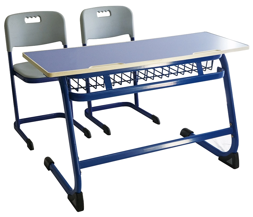 Table de classe de meubles à double école coffre 1