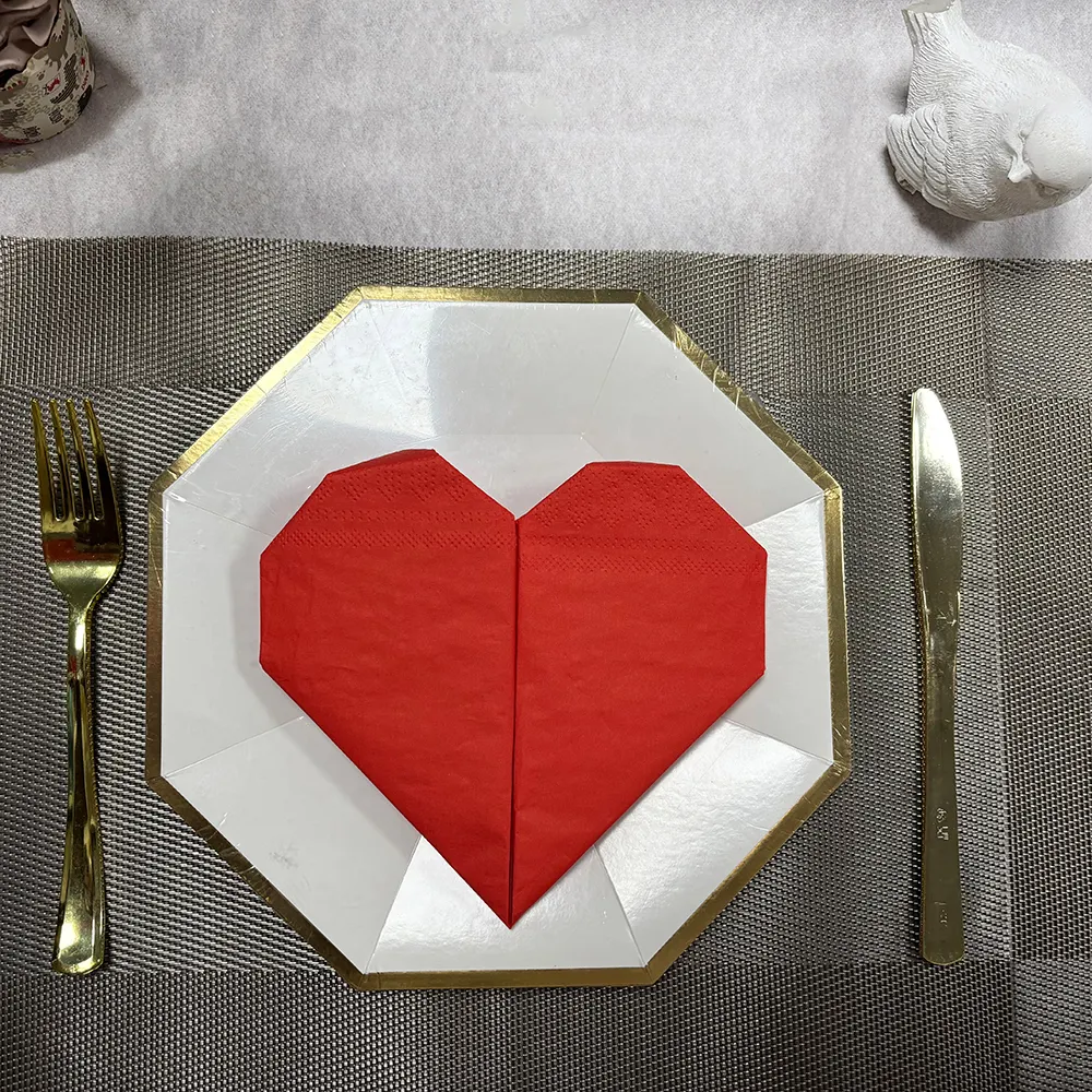 Custom Disposable Napkins 20 Sheet/bag - - Xiangsheng 5