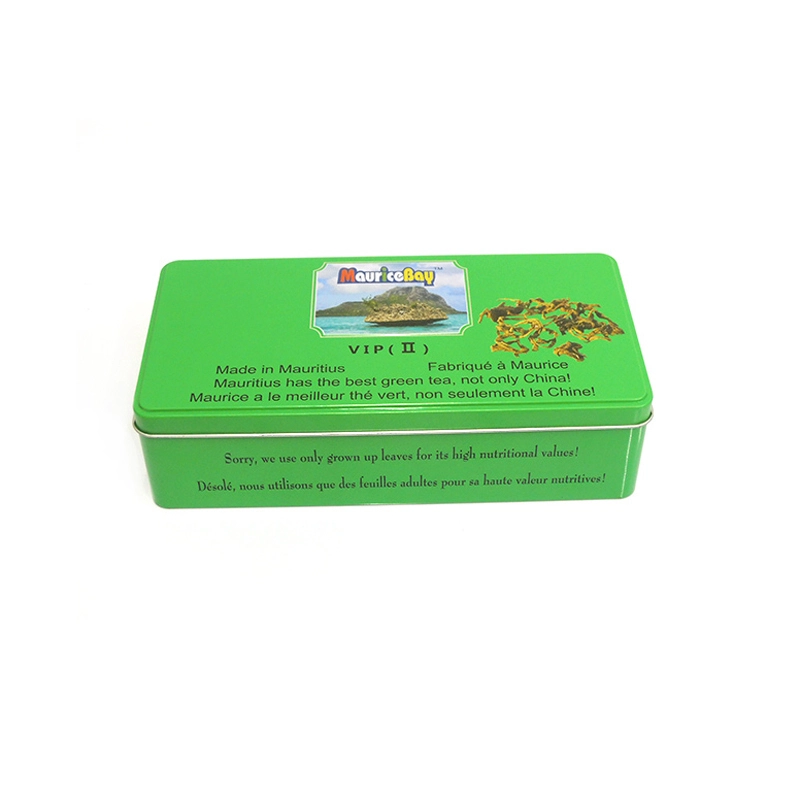 Rectangular Tea Pack Tin Box - Bulk Order Options Available 1