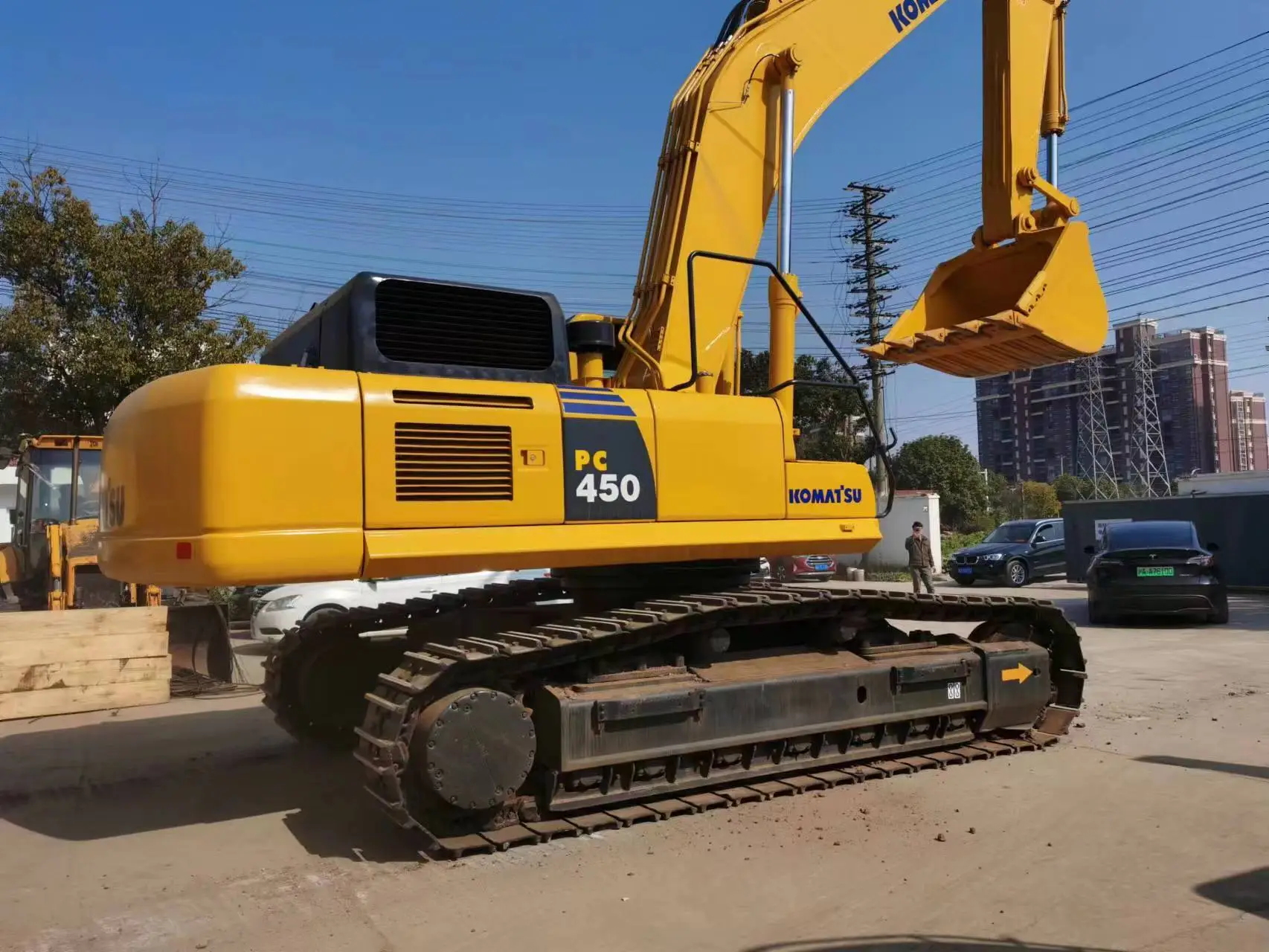 komatsu PC450 excavator Second hand equipment for sale 1