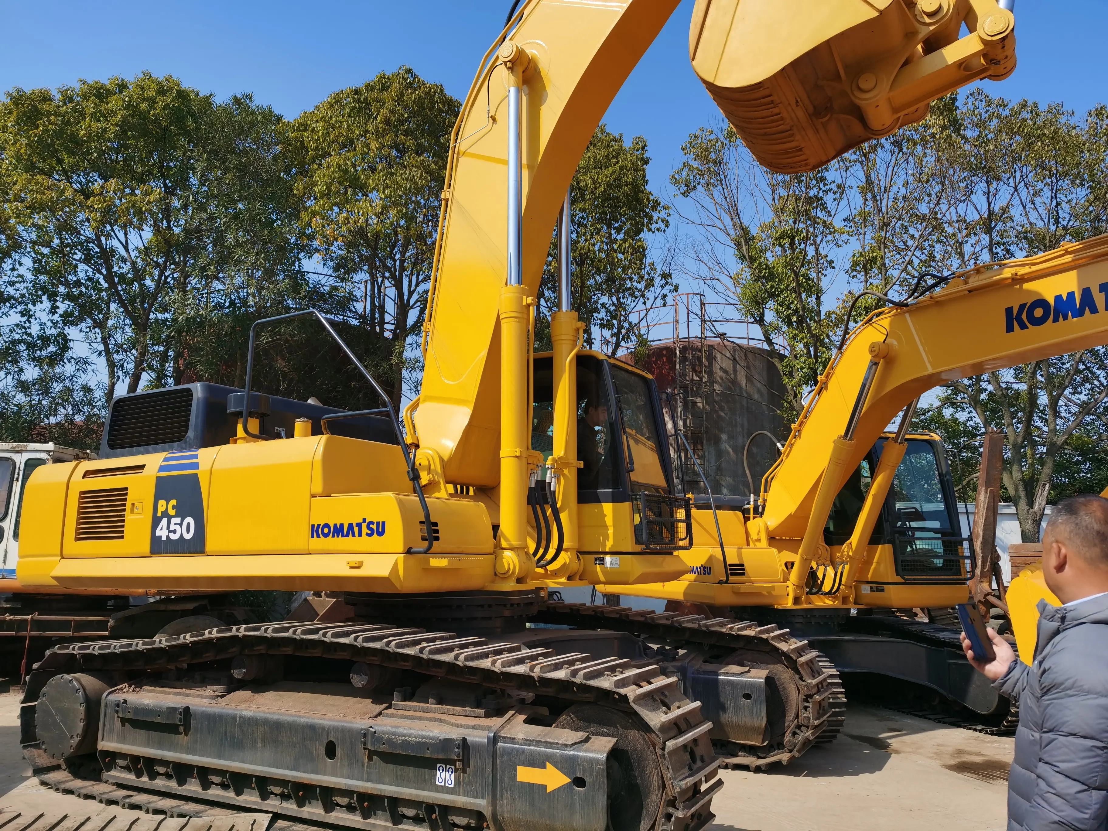 Used Construction Equipment Komatsu Pc450 Excavator by Junwei Machinery 2