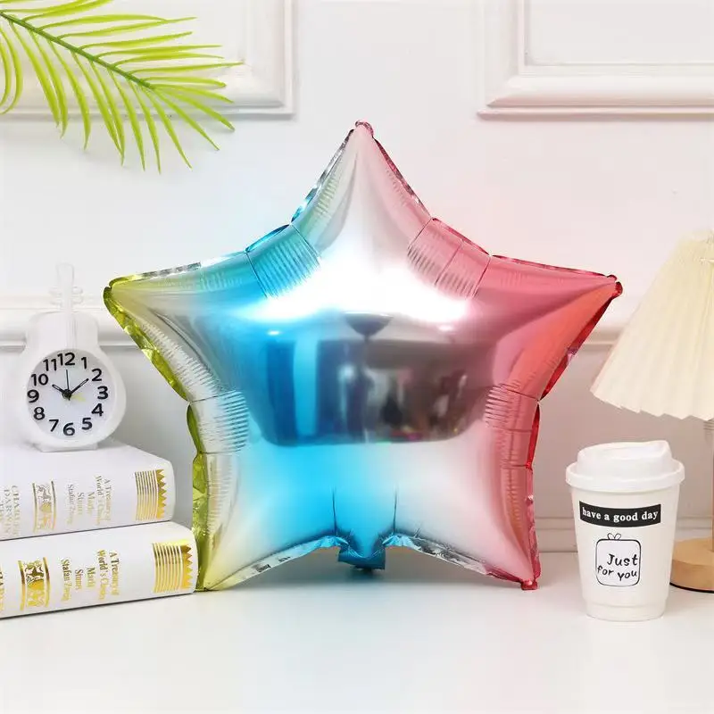 Magic Lights Bradient Tradient Star على شكل رقائق رقائق زخرفة عيد ميلاد حفل زفاف حفل زفاف 1